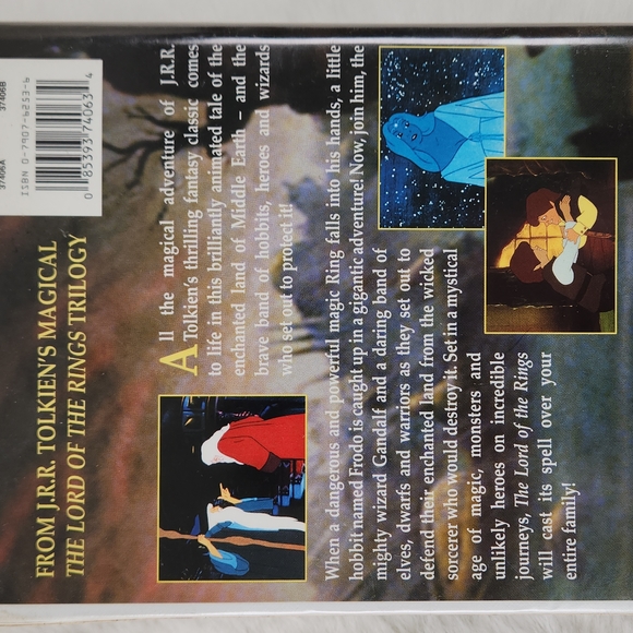 The Lord Of The Rings Animated 1978 VHS from 2001 WB - Picture 7 of 17
